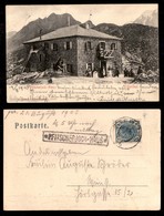 ANTICHI STATI - AUSTRIA TERRITORI ITALIANI - Pfitscherjoch Haus (P.ti 6) - Cartolina Animata Del 19.8.1905 - Molto Bella - Andere & Zonder Classificatie