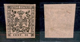 ANTICHI STATI - MODENA - 1852 - 10 Cent (2) Usato (125) - Other & Unclassified