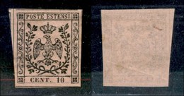 ANTICHI STATI - MODENA - 1852 - 10 Cent (2) Usato (125) - Andere & Zonder Classificatie