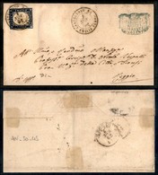 ANTICHI STATI - MODENA - Castelnuovo Ne Monti (P.ti 4) - 20 Cent (15E - Sardegna) Su Lettera Per Raggio Del 1.11.62 - Other & Unclassified