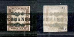 ANTICHI STATI - MODENA - (Rac)comanda(ta) - 10 Cent (14Ba - Sardegna) - Otros & Sin Clasificación