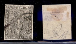 ANTICHI STATI - PARMA - 1852 - 10 Cent (2 - Grigio) Usato (300) - Other & Unclassified