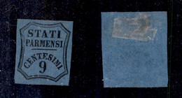 ANTICHI STATI - PARMA - 1853 - Segnatasse - 9 Cent (2) - Senza Gomma (450) - Andere & Zonder Classificatie