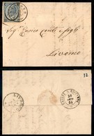 ANTICHI STATI - PARMA - Borgonovo (P.ti 5) - 20 Cent Su 15 (23 - Regno) Su Lettera Per Livorno Del 29.8.65 - Other & Unclassified