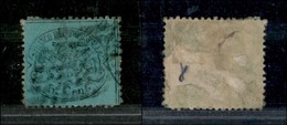 ANTICHI STATI - PONTIFICIO - 1868 - 5 Cent (25) Usato (100) - Altri & Non Classificati