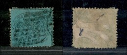 ANTICHI STATI - PONTIFICIO - 1868 - 5 Cent (25) Usato (100) - Otros & Sin Clasificación