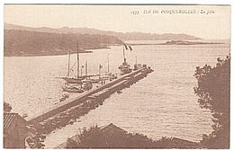 PORQUEROLLES - LA JETEE -  C.T. - Porquerolles