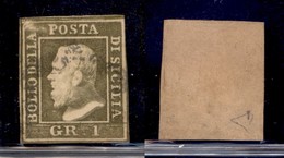 ANTICHI STATI - SICILIA - 1859 - 1 Grano (4d - Oliva) Usato - Diena (400) - Andere & Zonder Classificatie