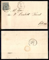 ANTICHI STATI - SICILIA - Petralia Sopr. (P.ti 7) - 15 Cent (L18 - Regno) Su Lettera Per Palermo Del 24.10.64 - Autres & Non Classés