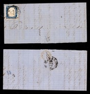 REGNO D'ITALIA - POSTA ORDINARIA - 15 Cent (11) Su Testatina Di Lettera Da Palermo A Cefalù Del 15.3.63 - Autres & Non Classés