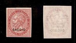 REGNO D'ITALIA - POSTA ORDINARIA - 1863 - Saggi De La Rue - 40 Cent (L20) Non Dentellato - Gomma Integra (390) - Sonstige & Ohne Zuordnung