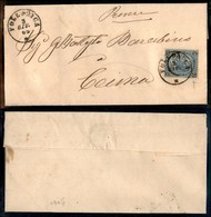 REGNO D'ITALIA - POSTA ORDINARIA - Follonica - 20 Cent Su 15 (24) - Lettera Per Cecina Del 3.6.65 - Alfani - Sonstige & Ohne Zuordnung