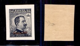 REGNO D'ITALIA - POSTA ORDINARIA - 1909 - Prova Di Lusso - 15 Cent Michetti (86) Con Soprastampa Saggio - Gomma Integra  - Sonstige & Ohne Zuordnung