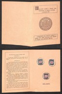 REGNO D'ITALIA - POSTA ORDINARIA - 1921 - Venezia Giulia (113/115) - Serie Completa Usata Su Folder Con Annulli Del Gior - Sonstige & Ohne Zuordnung