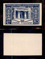 REGNO D'ITALIA - POSTA ORDINARIA - 1922 - Prove - 80 Cent Mazzini (P130) Su Cartoncino Patinato - Sempre Senza Gomma (80 - Sonstige & Ohne Zuordnung