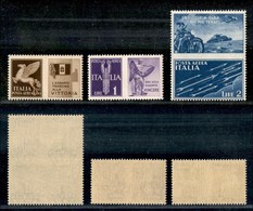 REGNO D'ITALIA - POSTA AEREA - 1942 - Propaganda (12A + B + C) - Non Emessi - Serie Completa - Gomma Integra (2.000) - Autres & Non Classés