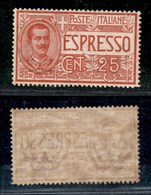 REGNO D'ITALIA - ESPRESSI - 1903 - 25 Cent (1) - Gomma Integra (200) - Sonstige & Ohne Zuordnung