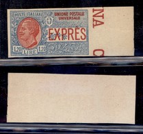 REGNO D'ITALIA - ESPRESSI - 1922 - Prova Di Macchina - Non Emesso - 1,20 Lire (8) - Sempre Senza Gomma - Autres & Non Classés