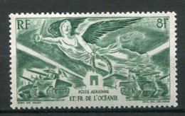 12477 OCEANIE  PA 19 ** 8F Vert  Anniversaire De La Victoire    1946  TB/TTB - Poste Aérienne
