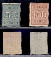 REGNO D'ITALIA - SEGNATASSE - 1884 - Segnatasse (15/16) - Serie Completa - Gomma Integra (300) - Autres & Non Classés