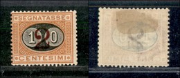 REGNO D'ITALIA - SEGNATASSE - 1891 - 10 Cent Su 2 (17) - Gomma Integra (160) - Sonstige & Ohne Zuordnung