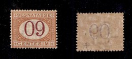REGNO D'ITALIA - SEGNATASSE - 1890 - 60 Cent (26a) Con Cifre Capovolte - Gomma Originale - Ben Centrato (800+) - Sonstige & Ohne Zuordnung