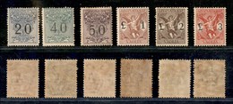 REGNO D'ITALIA - SEGNATASSE VAGLIA - 1924 - (1/6) - Serie Completa - Gomma Originale - Difetti Al Retro (350) - Sonstige & Ohne Zuordnung