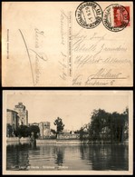 REGNO D'ITALIA - NAVIGAZIONE - Servizio Postale Sul Lago Di Garda (1) - Cartolina Da Sermione Del 5.9.29 - Autres & Non Classés