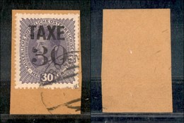 OCCUPAZIONI - BOLZANO 3 - 1918 - Taxe 30 Su 30 Heller (71) Su Frammento (250+) - Other & Unclassified