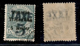 OCCUPAZIONI - BOLZANO 3 - 1918 - Taxe 5 Su 5 Heller (77) Usato (120) - Other & Unclassified