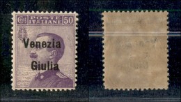 OCCUPAZIONI - VENEZIA GIULIA - 1918 - 50 Cent (27) - Gomma Integra (200) - Autres & Non Classés