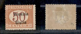 OCCUPAZIONI - VENEZIA GIULIA - 1918 - 50 Cent (6) - Gomma Originale (350) - Sonstige & Ohne Zuordnung