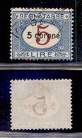 OCCUPAZIONI - DALMAZIA - 1922 - 5 Corone Su 5 Lire (4) Usato (240) - Sonstige & Ohne Zuordnung