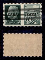OCCUPAZIONI - ZARA  - 1943 - 25 Cent Marina (27 - Terzo Tipo) - A Diverse Alternate - Gomma Integra (450) - Autres & Non Classés