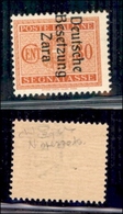 OCCUPAZIONI - ZARA  - 1943 - 30 Cent (5e Varietà B) - N Rotta (pos. 10) Con Soprastampa A Sinistra - Gomma Integra - Ray - Autres & Non Classés