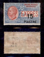 UFFICI POSTALI ALL'ESTERO - COSTANTINOPOLI - 1922 - 15 Piastre Su 30 Cent (2) - Gomma Originale (700) - Other & Unclassified