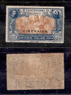 COLONIE - CIRENAICA - 1923 - 1 Lira Propaganda Fide (4) - Filigrana Lettere 10/10 (TESO) - Gomma Integra - Otros & Sin Clasificación