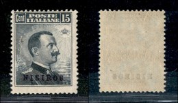 COLONIE - ISOLE DELL’EGEO-NISIROS - 1912 - 15 Cent Michetti (4) - Gomma Integra (200) - Sonstige & Ohne Zuordnung