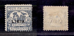 COLONIE - LIBIA - 1929 - 10 Cent (1 - Dentellato 11) Gomma Originale (200) - Other & Unclassified