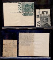 COLONIE - OLTRE GIUBA - 1925 - Michetti (16/17) - Serie Completa Angolo Di Foglio Con Numeri Di Tavola - Gomma Integra - Autres & Non Classés