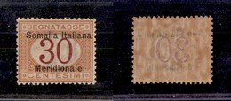 COLONIE - SOMALIA - 1906 - 30 Cent (4) - Gomma Integra (140) - Autres & Non Classés