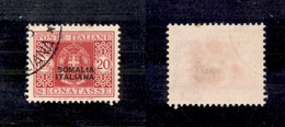 COLONIE - SOMALIA - 1934 - 20 Lire (64) Usato (225) - Sonstige & Ohne Zuordnung