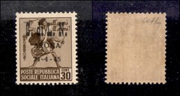 EMISSIONI C.L.N. - ARONA - 1945 - 30 Cent (17 - Senza Filigrana) - Gomma Integra - Cert. Colla (4.500) - Altri & Non Classificati