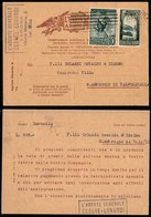 REPUBBLICA - Gemelli - Due 10 Lire (675/680) - Cartolina Della Union Assicurazioni Da Verona A S. Ambrogio Di Valpollice - Other & Unclassified