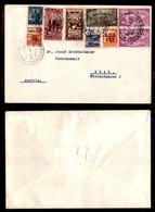 TRIESTE - TRIESTE A - Busta Per Graz Del 24.12.49 Con Affrancatura Composita Multipla (59 Lire) - Andere & Zonder Classificatie