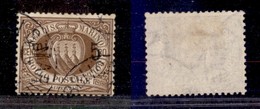 SAN MARINO - 1892 - 5 Cent Su 30 Cent Stemma (9) - Usato (175) - Andere & Zonder Classificatie