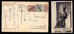 VATICANO - Cartolina Affrancata 5 Cent (1) + Segnatasse (1/2) Da Roma A Voghera Del 26.3.32 - Altri & Non Classificati