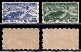 VATICANO - 1949 - UPU (18/19) - Serie Completa - Gomma Integra (220) - Autres & Non Classés