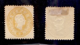 EUROPA - AUSTRIA - 1860 - 2 Kreuzer (18) - Gomma Originale - Ingiallimenti Sulla Dentellatura (600) - Autres & Non Classés