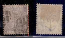 EUROPA - GRAN BRETAGNA - 1867 - 6 Pence Regina Vittoria (29 - Tav 6) - Usato (50) - Sonstige & Ohne Zuordnung